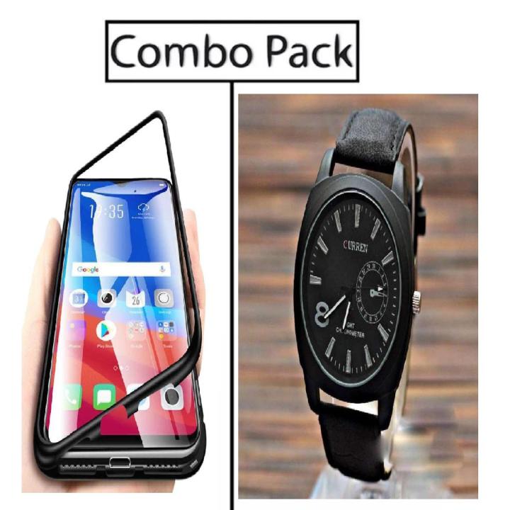 Vivo V15 Pro 360 Magnetic Metal Phone Case With Free Current