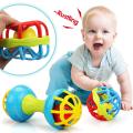 【Yurui】Baby Rattles Toy Soft Plastic Music Hand Toy Early Hand Bell Baby Toys Random Color.