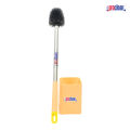 Proclean Toilet Brush TB-0742 with square shape Stand, Cleaning Brush with Holder for Bathroom, Toilet Cleaning Brush, Plastic Toilet Brush, Toilet Brush with Long Handle, Bathroom Cleaner.