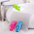 Bathroom Sink Nozzle Faucet Extender Rubber Elastic Water Tap Extension Kitchen Faucet Accessories for Children Kid Hand Washing. 