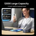 Ugreen PB724 (35526B) 12000mAh 100W Fast Charging Power Bank - Ugreen 12000mAh 100W Fast Charging Power Bank - Total Capacity: 12000mAh(44.4Wh) - Smart LED Display - Wide Compatibility. 