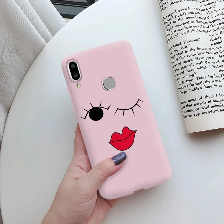 For Vivo V9 Case 1723 Cute Painted TPU Matte Back Cover For Vivo