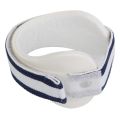 2 Pcs Adjustable Tennis Elbow Support Epicondylitis Clasp Pain Relief White-M & L. 