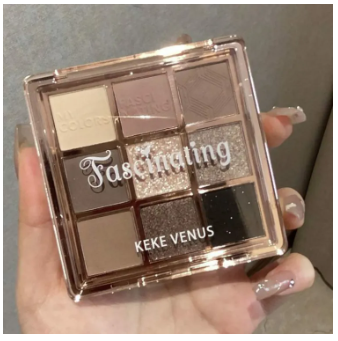 KEKE VENUS Fascinating 9 Color Eyeshadow Palette