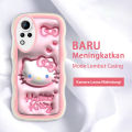 FELMYST Case For Infinix Note 11 Hot Ins Cartoon Cute Hello Kitty Mobile Phone Casing Shockproof Soft Back Cover for Girl. 