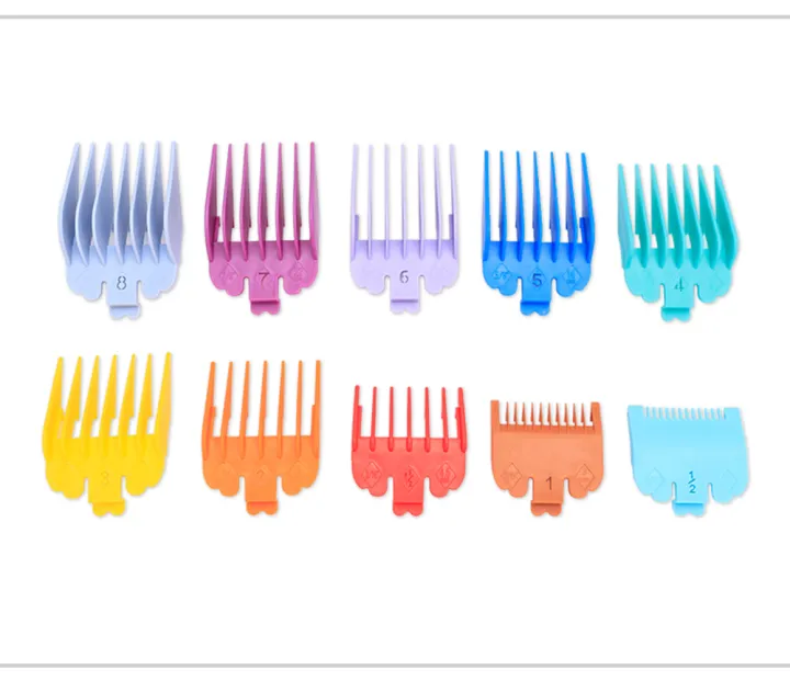 10%20pieces%20Of%20Hair%20Clipper%20Limit%20Comb%20WAHL%20Guide%20Limit%20CombTrimmer%20Cover%20Accessories%20General%20Professional%203-25mm%20Hair%20Trimmer%20Color%20-%20Image%2010