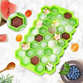 Silicone Ice Cube Trays with Lids – Fruit-Infused Freezer Molds for Ice,. 