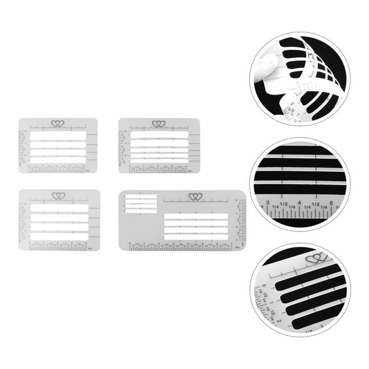4%20Pcs%20Template%20Ruler%20Guide%20Envelope%20Addressing%20Guide%20Stencil%20Ruler%20for%20Envelopes%20Brush%20Pens%20Making%20Thank%20You%20Card%20-%20Image%203
