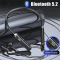 【FUPANG】Wireless Bluetooth headphone Magnetic neckband earphones low lantancy sport display headset with mic.