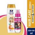 HAIR CARE BUNDLE - Parachute Naturale Shampoo Egg Shine 320ml & Livon Hair Serum 100ml. 