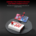 Wireless Arcade Game Console Bluetooth Joystick Controller for Nintendo Switch PS4 PS3 Pandora Box PC Mobile Phone Durable Easy to Use B. 