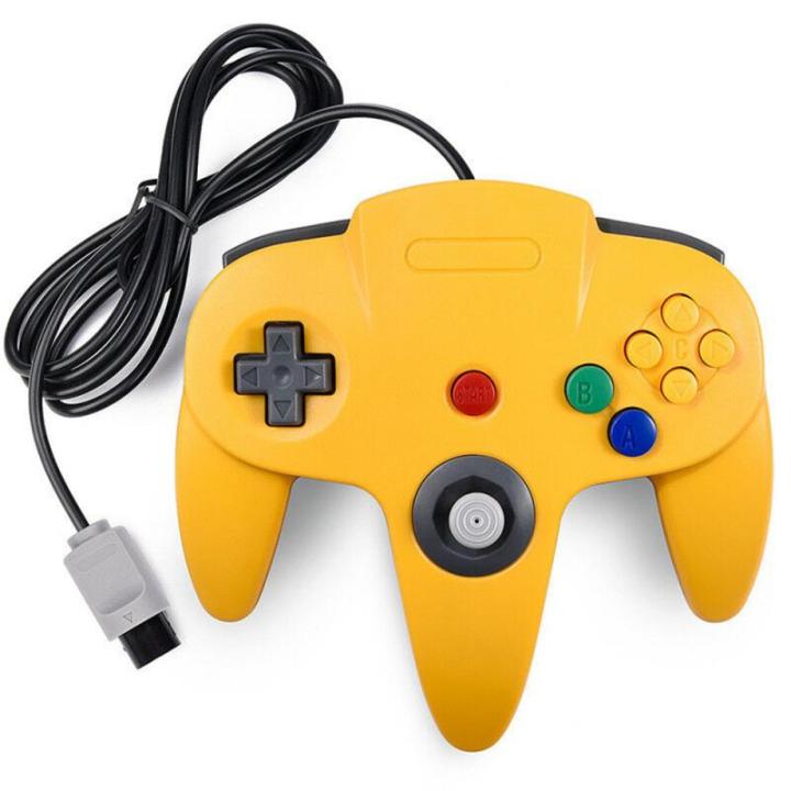 N64%20Controller%20Gamepad%20Joystick%20Joypad%20Game%20Pad%20Long%20Wired%20For%20Classic%2064%20Consoles%20Games%20N64%20Port%20Interface%20For%20Nintendo%20-%20Image%203