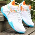 2024 Breathable Basketball Shoes Non-Slip Sneakers Men's Breathable Shoes Summer Mesh Sneaker Men's New Student. 