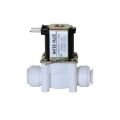 Electric Plastic Solenoid Valve 1/4" Hose Pipe Quick Connection RO Water Reverse Osmosis System.