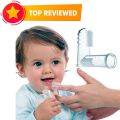 Silicone Baby Finger Tooth Brush With Box. 