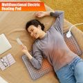 Microplush Electric Therapy Heating Pad 4 Level Winter Warmer Electric Blanket for Abdomen Waist Back Pain Relief.