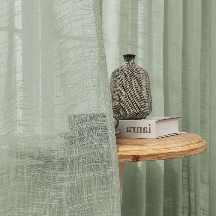 LISM%202023%20NEW%20Linen%20Sheer%20Curtain%20Thiken%20Fabric%20Sliding%20Door%20Putih%20Curtain%20Lining%20Window%20Screening%20Long%20Curtain%20with%20Eye%20-%20Image%202