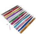 【The Edge of Beauty】Hair tinsel strands with tools 12 hair tinsel kit, hair extensions shiny silk tinsel. 