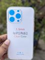 For Apple iPhone 13 Pro Shockproof transparent liquid crystal long time use soft premium protective back cover.