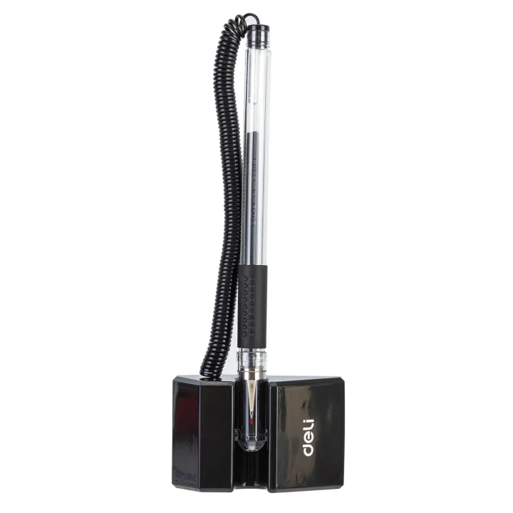 Deli%20E6791%20Black%20Gel%20Ink%200.5mm%20Desk%20Pen%20Stand%20-%20Image%202