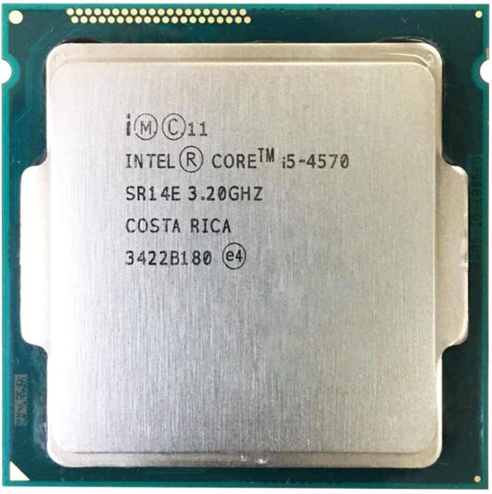 CORE I5 - 4570 - 4th GENERATION - 3.20 GHZ  Processor - 81-85-95  MODEL MOTHER BOARDS SUPPORTED  WITH  1 YEARS WARRANTY