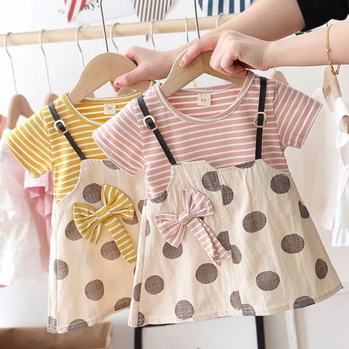 Baby%20Girls%20Frock%20Cotton%20T-Shirt%20Frock%206%20month%20to%203%20Years%20Age%20Summer%20Collection%20-%20Image%203