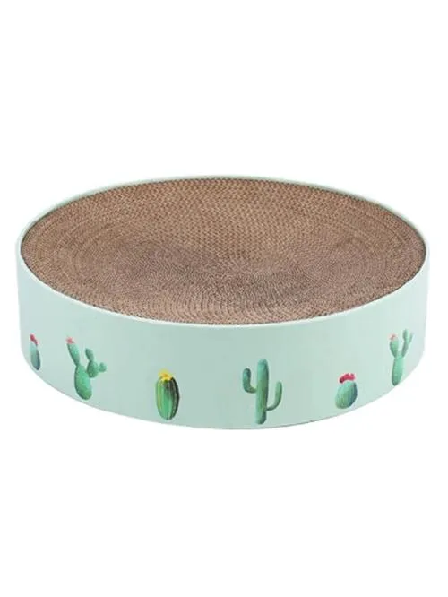 Cactus%20Cat%20Scratch%20Board%20Round%20Cat%20Scratch%20Corrugated%20Cat%20Toy%20-%20Image%203
