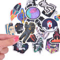 50pcs Spaceman Spaceport Skateboard Stickers Laptop Luggage Decals Sticker. 