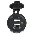 12V Dual Usb Car Lighter Socket Splitter Charger Plug Adapter Power. 