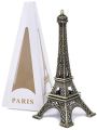 SATYAM KRAFT 1 Piece Metal Eiffel Tower Antique Vintage Statue for Room, Office, Decorative Showpeice for Home, Desk Decor, Table Stand Holder (25 cm). 