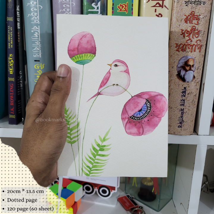 Aesthetic%20Journal%20Dotted%20Notebook%20(7.9%20inch*5.4%20inch/A5%20size)%20-%20Image%207