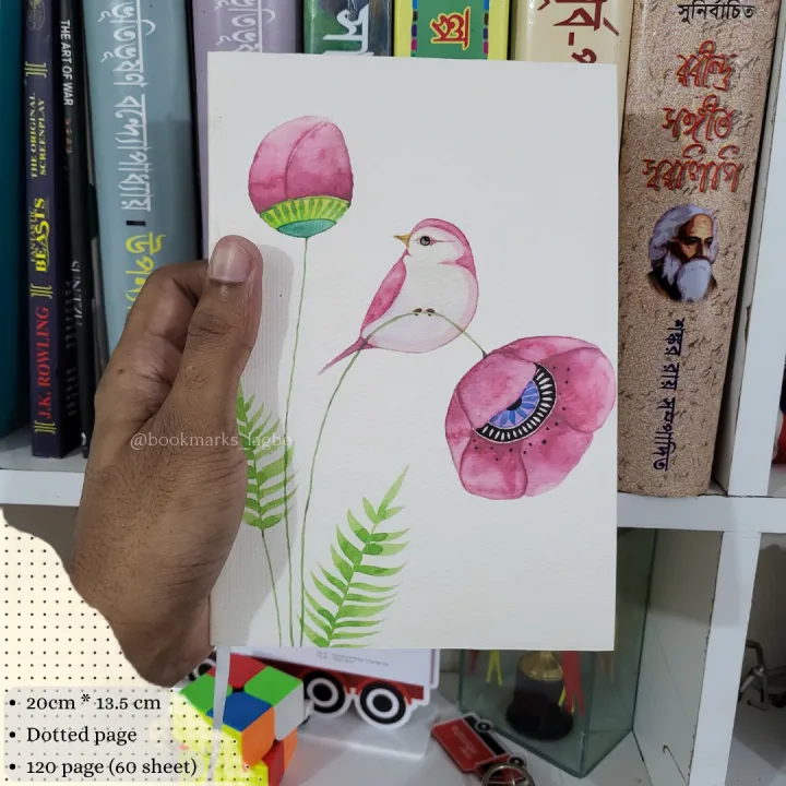 Aesthetic%20Journal%20Dotted%20Notebook%20(7.9%20inch*5.4%20inch/A5%20size)%20-%20Image%207