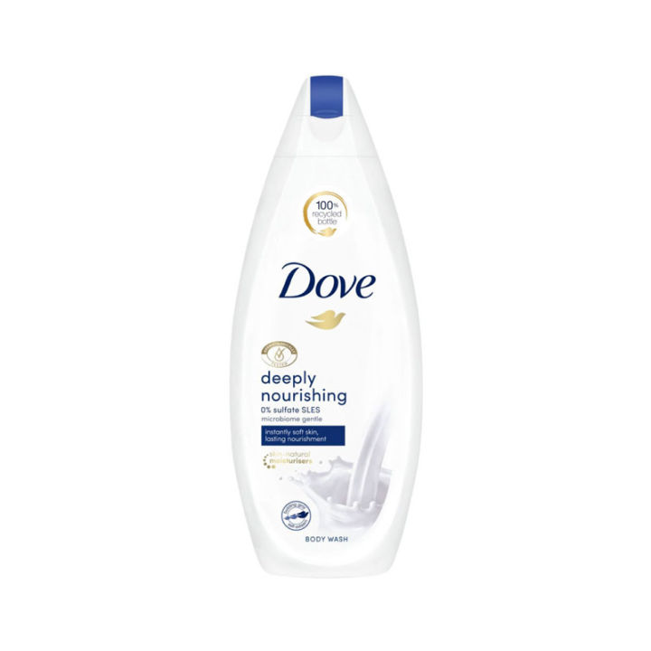 International European product skin care Dove deeply nourishing shower gel used for male female - 200 ml