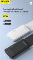 AWEI P5K 10000mAh Mini Portable Dual Usb Polymer Fast Charging Power Bank. 