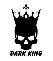 Dark king sticker for bike. 