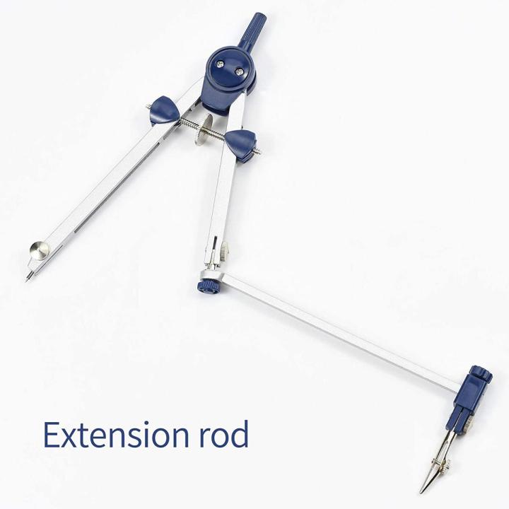 （New）Metal Compa-1 x hatterproof platic box
3 x graphic compa
4 x Converion head
1 x pencil refill-Blue&