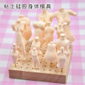 Soft Clay Clay Doll Body Silicone Mold DIY Clay Figure Silicone Figure Cartoon Anime Silicone Mold.