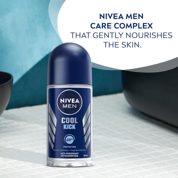 50%C2%A0ml%20NIVEA%20MEN%20Cool%20Kick%20Deodorant%20Roll%20on%20International%20Germany%20product%20used%20for%20male%20-%20Image%202