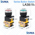 LA38 Series Push Button Switch 22mm 203 209B Green Industrial Series Button Switch.