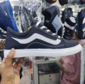 Fashionable Fabrics Sneaker Shoes for Men- Black& White Color.