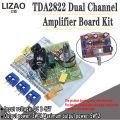 TDA2822 TDA2822M 5W*2 Amplifier Board 1.8-12V 2.0 Channel Stereo Mini AUX Audio Amplifier Module AMP with 50K Ohm Potentiometer. 