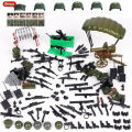 New WW2 Military Small Building Block Brick World War 2 Mini US Soviet Chinese Army Figures s Block Brick MOC Toy For Kids Superman.