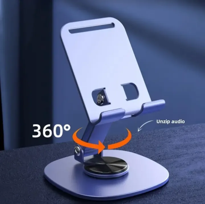 360%20Rotating%20Metal%20Aluminum%20Alloy%20Phone%20Holder%20Stand%20Adjustable%20Universal%20Table%20Tablet%20Phone%20Stand%20-%20Image%202