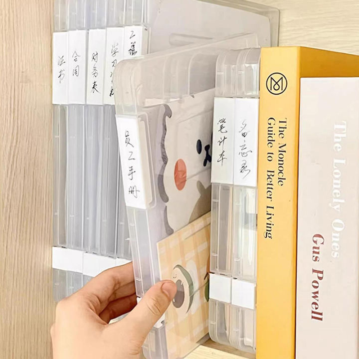 A4%20Document%20Storage%20Box%20Waterproof%20Dustproof%20Book%20Graduation%20Certificate%20Information%20Transparent%20Double%20Buckle%20Plastic%20File%20Box%20Fayshow%20-%20Image%208