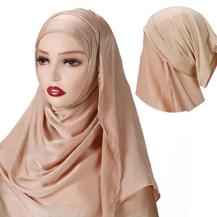instant satin hijab