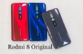 Backsheel for Xiaomi Redmi 8 Replacement Back Battery Cover For  Xiaomi Redmi 8 Back Rear Glass Case - Phone. 
