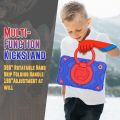 Spider Rotation Handle Silicone Hybrid PC Tablet Case For Samsung Galaxy Tab A9.