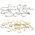 100Pcs/lot fishing hooks High carbon steel Black Bait Holder Fish Hook Set SEVICH. 