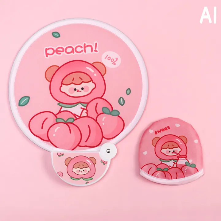 Collapsible%20Fan%20Creative%20Summer%20Small%20Fresh%20Cute%20Cartoon%20Portable%20Cool%20Fan%20Hand%20Fan%20Round%20Pocket%20Fan%20New%20Cherry%20Super%20Store%20-%20Image%202