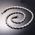 Silver Stainless Steel Chain For Men- Rofe Chain For Man. 
